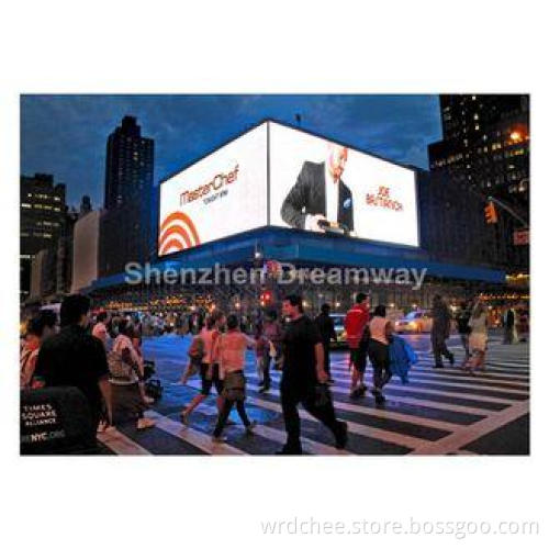High Refresh Rate DIP546 P16 Outdoor Advertising LED Displa